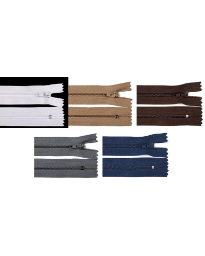 Spirálový zip No 3 délka 16 cm autolock - 1 ks | Mimib