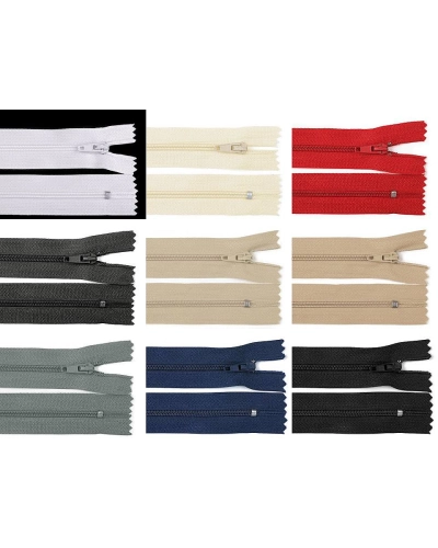 Spirálový zip No 3 délka 20 cm autolock - 1 ks | Mimib
