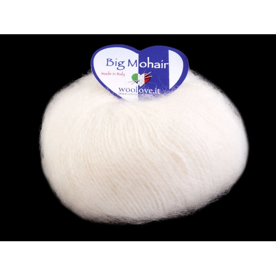 Pletací příze Big Mohair 25 g - 1 ks | Mimib