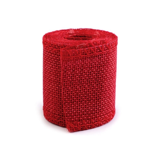 Stuha imitace juty šíře 50 mm - 1 ks | Mimib