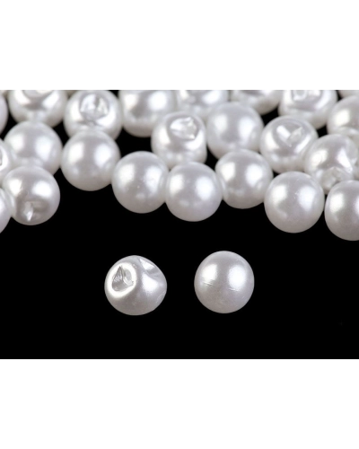 Perla k našití / knoflík Ø6 mm - 20 ks | Mimib