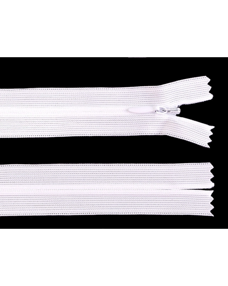 Špirálový zips skrytý No 3 dĺžka 50 cm dederon - 1 ks | Mimib