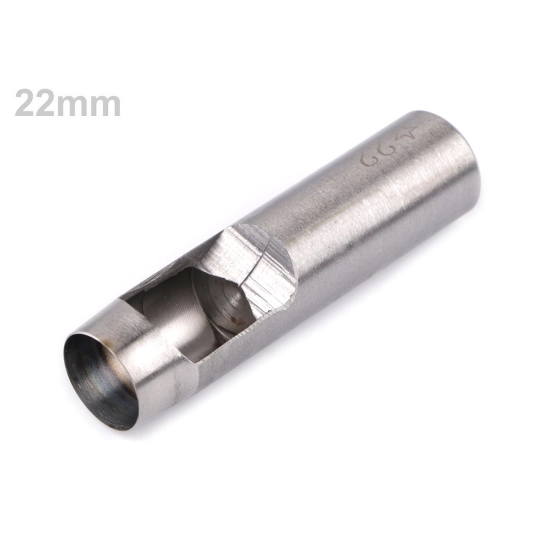 Výsečník / dierkovač na látky Ø14,17,18,19,20,22 mm - 1 ks | Mimib
