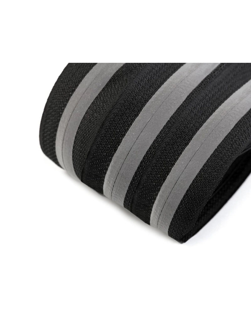 Zips špirálový skrytý No 5 metráž reflexný - 1 m | Mimib