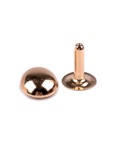 Duté nity Ø10 mm polguľaté jednostranné - 50 pár | Mimib