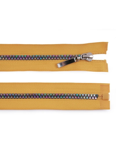 Dúhový kostený zips No 5 dĺžka 80 cm - 1 ks | Mimib