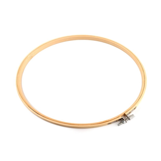 Vyšívací kruh bambusový Ø22 cm - 1 ks | Mimib