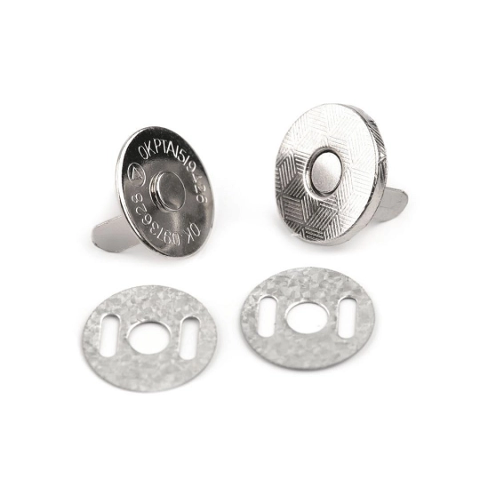 Magnetické zapínání tenké Ø14 mm - 5 sada | Mimib