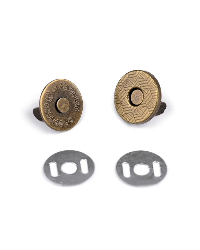 Magnetické zapínání tenké Ø14 mm - 5 sada | Mimib