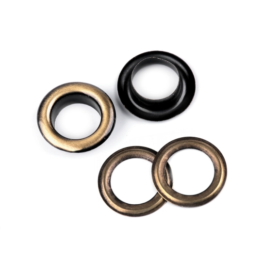 Průchodky s podložkou vnitřní Ø10 mm / vnější Ø16 mm - 10 pár | Mimib