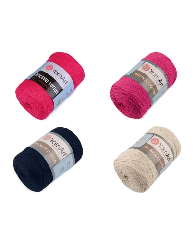 Pletací příze Macrame Cotton 250 g - 1 ks | Mimib
