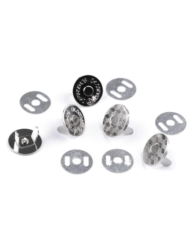 Magnetické zapínání tenké Ø18 mm - 5 sada | Mimib