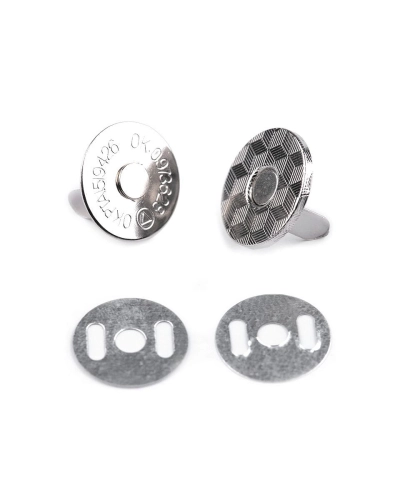 Magnetické zapínání tenké Ø18 mm - 5 sada | Mimib