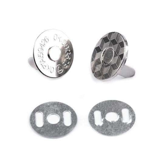 Magnetické zapínání tenké Ø18 mm - 5 sada | Mimib