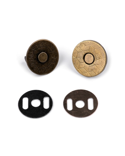 Magnetické zapínání tenké Ø18 mm - 5 sada | Mimib