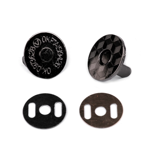 Magnetické zapínání tenké Ø18 mm - 5 sada | Mimib