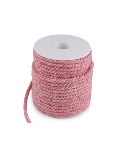 Kroucená šňůra dvoubarevná Ø6 mm macrame - 25 m | Mimib