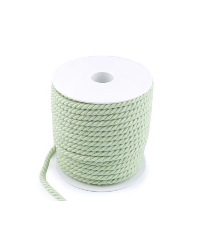 Kroucená šňůra dvoubarevná Ø6 mm macrame - 25 m | Mimib