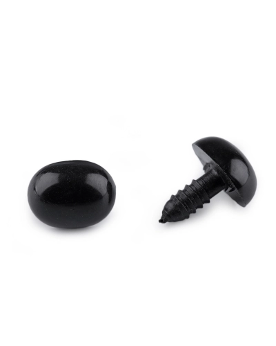 Čumák / oči s pojistkou 13x16 mm - 5 sada | Mimib