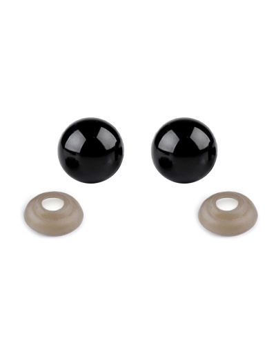 Oči s pojistkou Ø12 mm - 10 sada | Mimib
