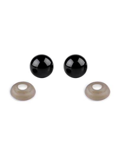 Oči s pojistkou Ø10 mm - 10 sada | Mimib