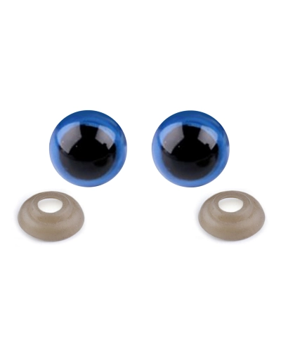 Oči s pojistkou Ø14 mm - 10 sada | Mimib