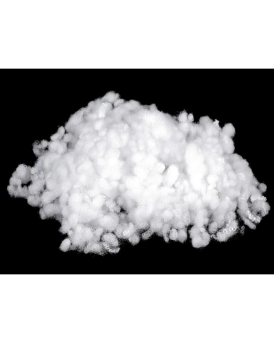 Výplň - kuličky z dutého vlákna bělené 1 kg - 1 sáček | Mimib