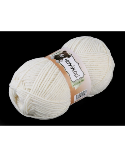 Pletací příze medvídková 100 g - 1 ks | Mimib