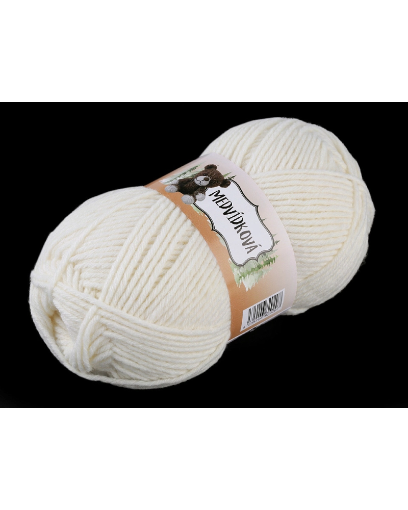 Pletací příze medvídková 100 g - 1 ks | Mimib