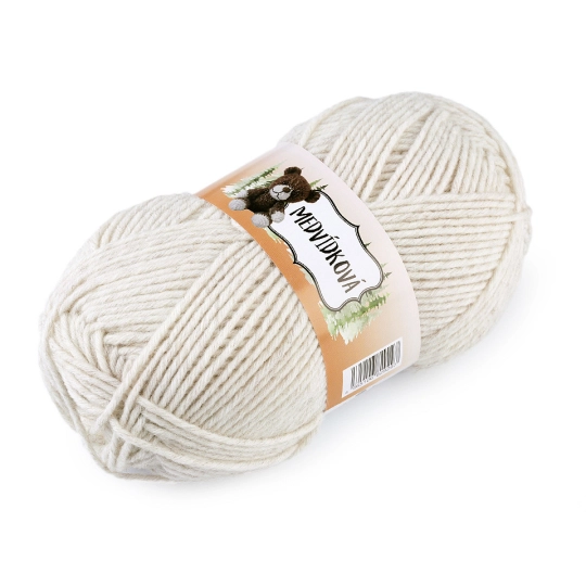 Pletací příze medvídková 100 g - 1 ks | Mimib