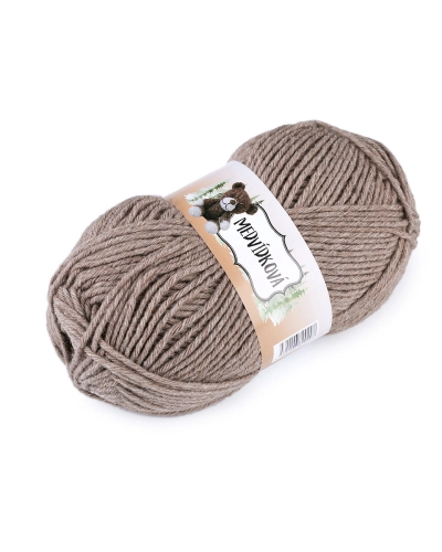 Pletací příze medvídková 100 g - 1 ks | Mimib