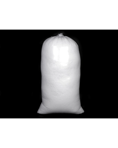 Výplň - kuličky z dutého vlákna bělené 5 kg - 1 sáček | Mimib