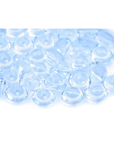 Knoflík transparent velikost 16" - 100 ks | Mimib