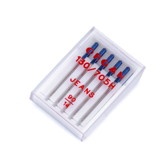 Strojové jehly Jeans 90,100,110 Organ - 1 krab. | Mimib