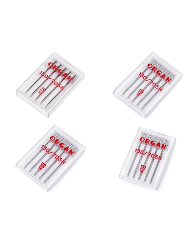 Strojové jehly Universal 70,80,90,100 Organ - 1 krab. | Mimib