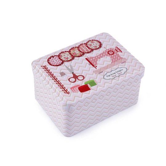 Plechová krabička na šití - 1 ks | Mimib