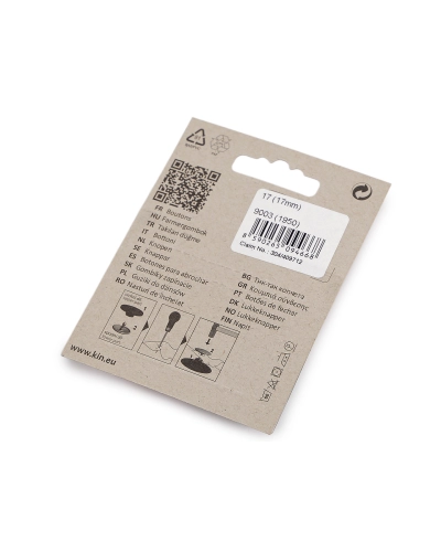 Knoflík zapínací snímatelný Ø17 mm Dressking - 1 karta | Mimib