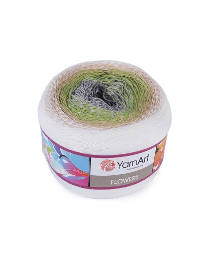 Pletací příze Flowers 250 g - 1 ks | Mimib