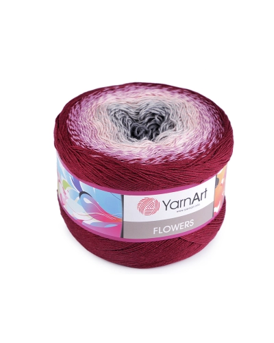 Pletací příze Flowers 250 g - 1 ks | Mimib
