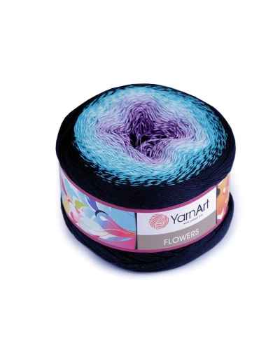 Pletací příze Flowers 250 g - 1 ks | Mimib