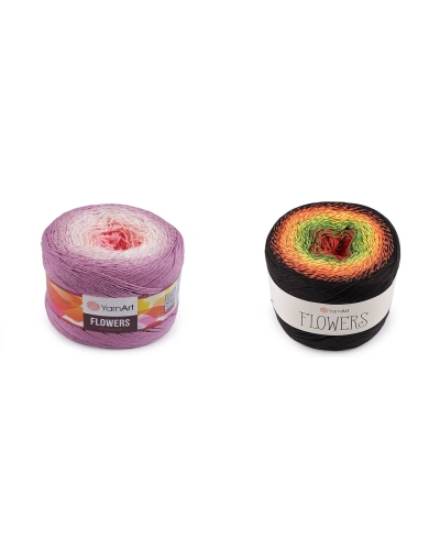 Pletací příze Flowers 250 g - 1 ks | Mimib