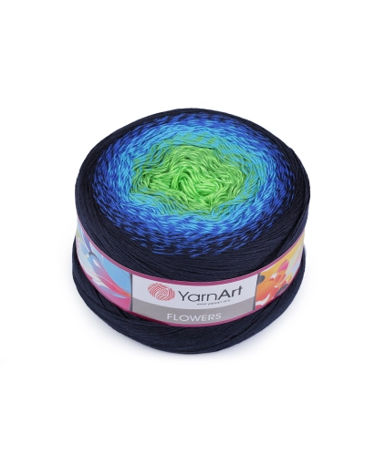 Pletací příze Flowers 250 g - 1 ks | Mimib