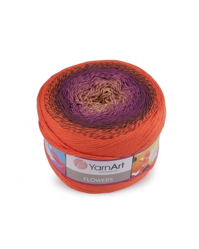 Pletací příze Flowers 250 g - 1 ks | Mimib