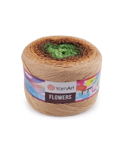 Pletací příze Flowers 250 g - 1 ks | Mimib