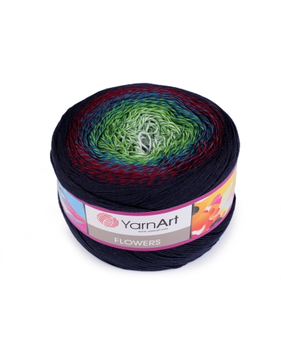 Pletací příze Flowers 250 g - 1 ks | Mimib
