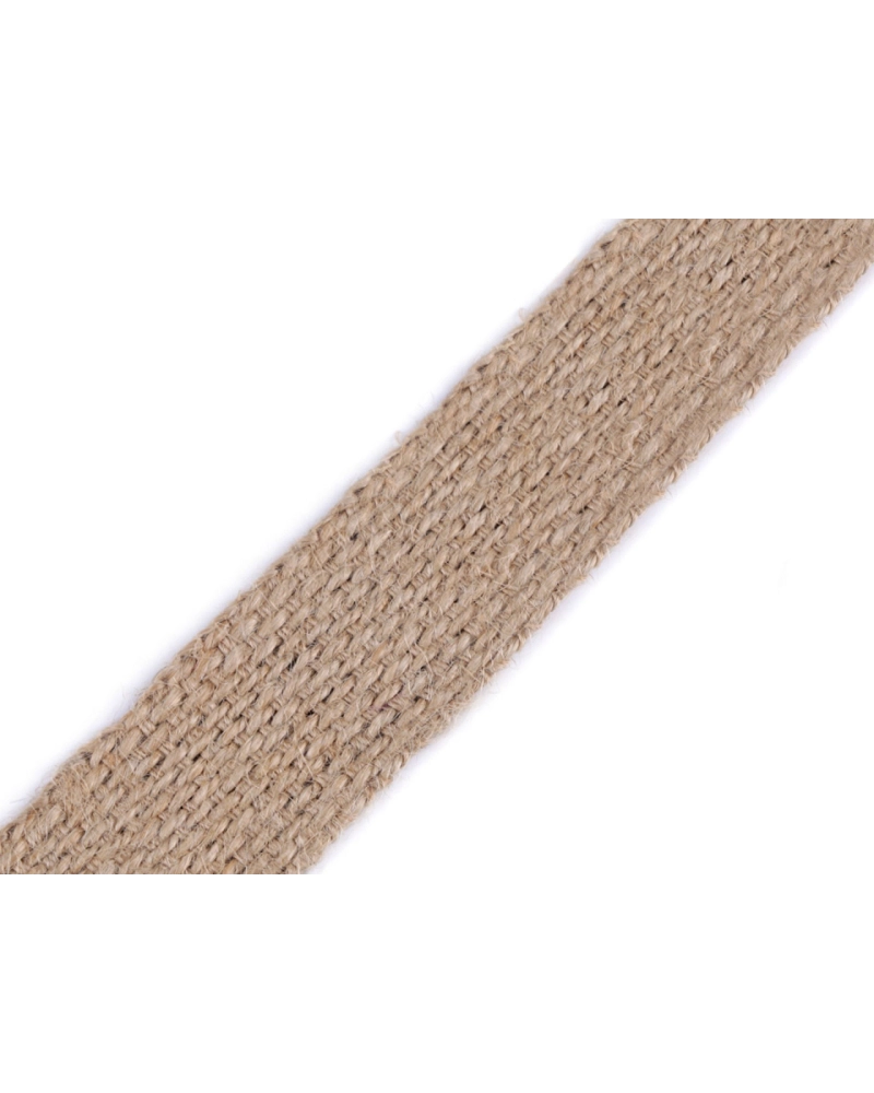 Jutový popruh šírka 30 mm - 1 m | Mimib