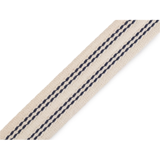 Bavlnený obojstranný popruh šírka 38 mm - 1 m | Mimib