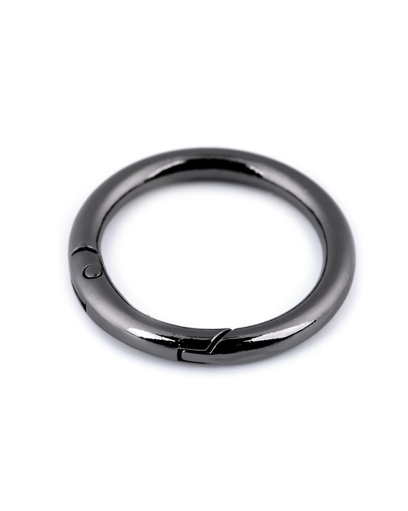 Karabína okrúhla na kabelky / krúžok na kľúče Ø32 mm - 1 ks | Mimib