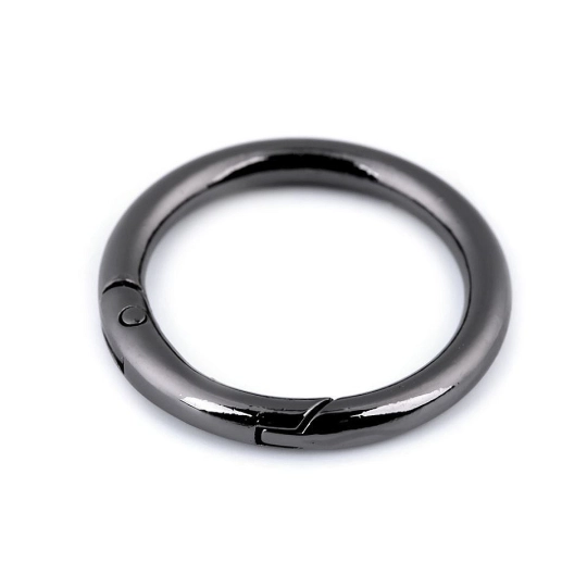 Karabína okrúhla na kabelky / krúžok na kľúče Ø32 mm - 1 ks | Mimib