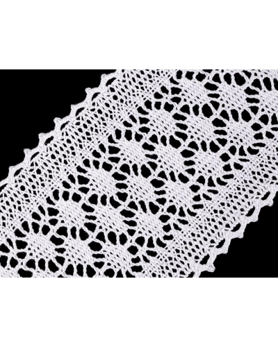 Bavlnená čipka / vsadka paličkovaná šírka 10 cm - 13.5 m | Mimib